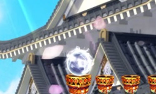 ぱちんこ戦国コレクションBLACK 点滅保留の画像
