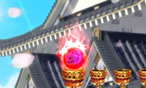 ぱちんこ戦国コレクションBLACK 赤保留の画像
