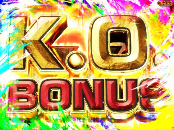 パチンコPストリートファイターV K.O.RUSHの9R大当り