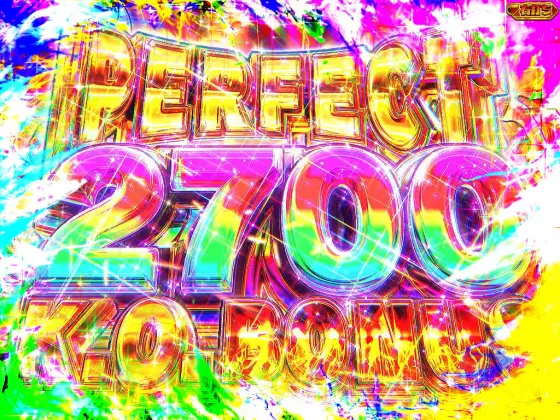 パチンコPストリートファイターV K.O.RUSH LIGHT EDITIONの2700個当り