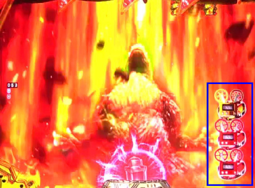 パチンコP真・怪獣王ゴジラ2のシアターストック画面画像