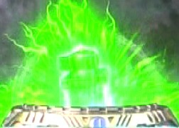 パチンコP真・怪獣王ゴジラ2の緑保留画像