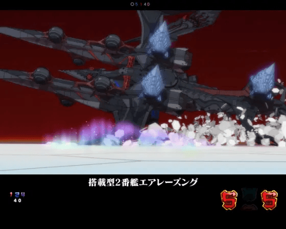 パチンコぱちんこ シン・エヴァンゲリオン Type レイのVSネルフ艦隊戦画像