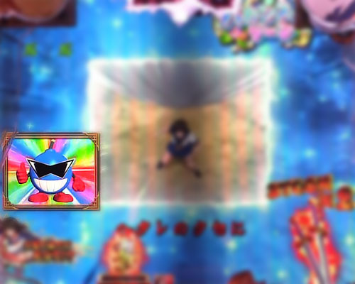 パチンコP真・一騎当千のSPリーチ中NowLoading予告:ダイナマイトくん