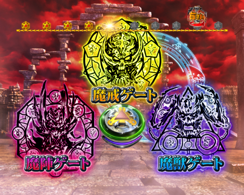 パチンコP真・牙狼2の魔戒チャンスのゲート