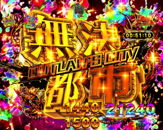 パチンコP真・北斗無双 第4章 下剋上闘の無法都市モード画像