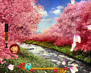 パチンコPフィーバー真花月2夜桜バージョンの音予告の画像