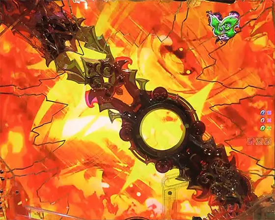 パチンコPsin 七つの大罪 強甘 2400Ver.の決戦リーチ:ジャッジメント