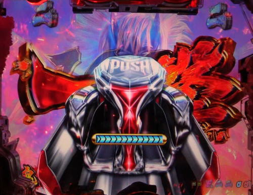 パチンコP新鬼武者 DAWN OF DREAMSの鬼無双リーチ一撃