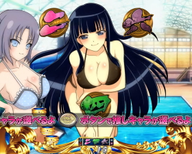 パチンコP閃乱カグラ2 胸躍る199Ver.の待機画面画像