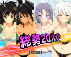 パチンコP閃乱カグラ2 パイまみれ99Ver.のアンベール全回転画像