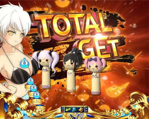 パチンコP閃乱カグラ2 パイまみれ99Ver.のこけ魂
