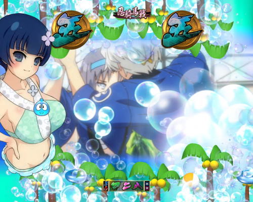パチンコP閃乱カグラ2 パイまみれ99Ver.のSPリーチ