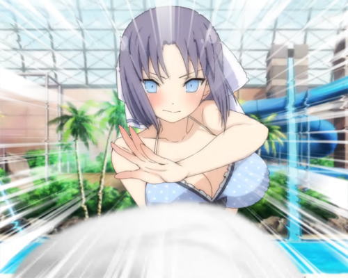 パチンコP閃乱カグラ2 パイまみれ99Ver.のパイバトル