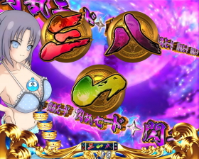 パチンコP閃乱カグラ2 パイまみれ99Ver.の閃乱モード画像