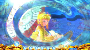 パチンコPスーパー海物語IN JAPAN2金富士 199Ver.前口上前兆波紋大の画像
