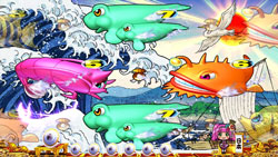 パチンコPスーパー海物語IN JAPAN2金富士 199Ver.浮世絵リーチの画像