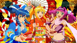 パチンコPスーパー海物語IN JAPAN2金富士 199Ver.3人娘コスプレの画像
