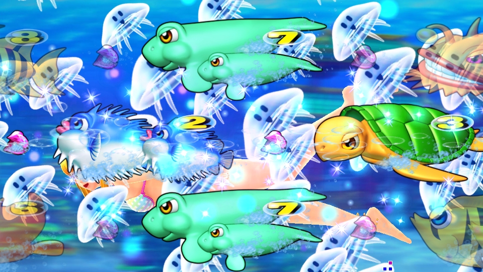 パチンコPスーパー海物語 IN 沖縄5のクラゲの画像