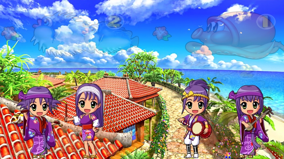 パチンコPスーパー海物語 IN 沖縄5の沖縄ステップ2の画像