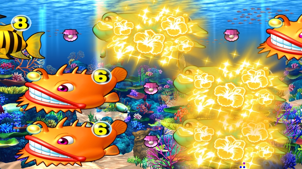 パチンコPスーパー海物語 IN 沖縄5のチャンス目黄の画像