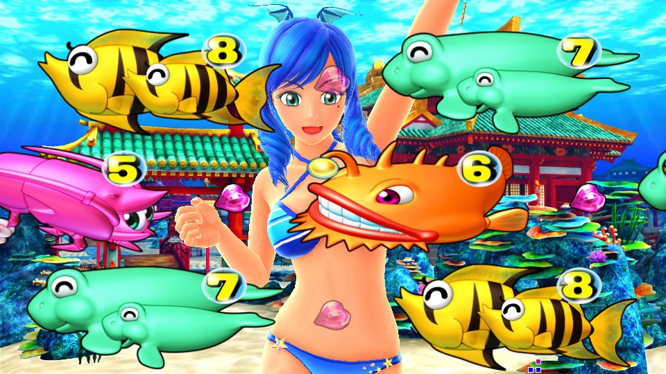 パチンコPスーパー海物語 IN 沖縄5のダブルワリンの画像