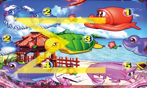 パチンコPスーパー海物語 IN 沖縄5のシグマ目の画像
