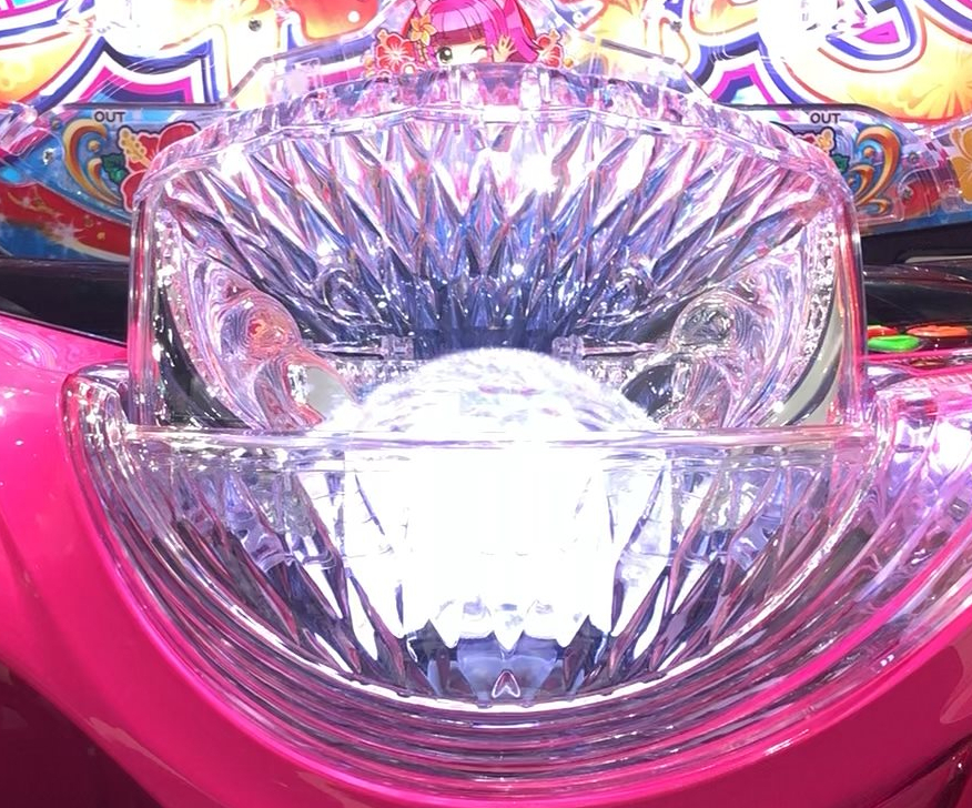 パチンコPスーパー海物語 IN 沖縄5クリスタルパールボタンの画像