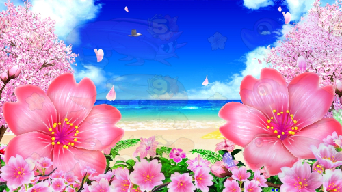 パチンコPAスーパー海物語 IN 沖縄5 夜桜超旋風 99ver.の時間帯変化予告