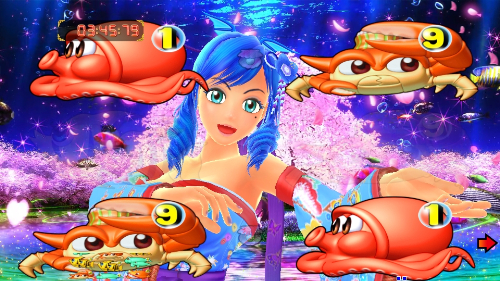 パチンコPAスーパー海物語 IN 沖縄5 夜桜超旋風 99ver.のサム