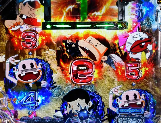 パチンコP世紀末・天才バカボン～神 SPEC 凱旋～のカウントダウン先読み予告画像