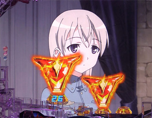 パチンコPストライクウィッチーズ2 129ver.のエイラ:保留連