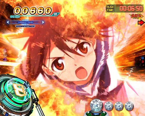 パチンコPストライクウィッチーズ2のASSAULT RUSH:1～10回転