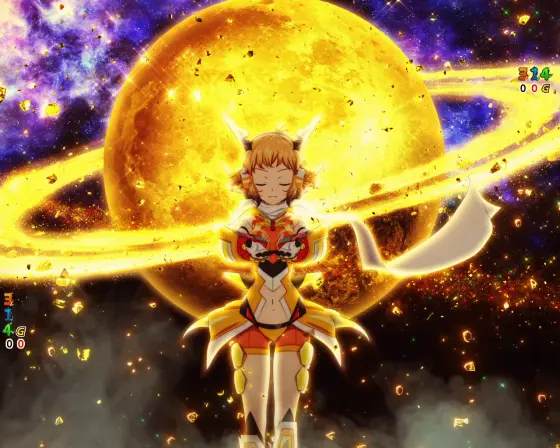 パチンコPフィーバー戦姫絶唱シンフォギア3 黄金絶唱Light ver.の背景月