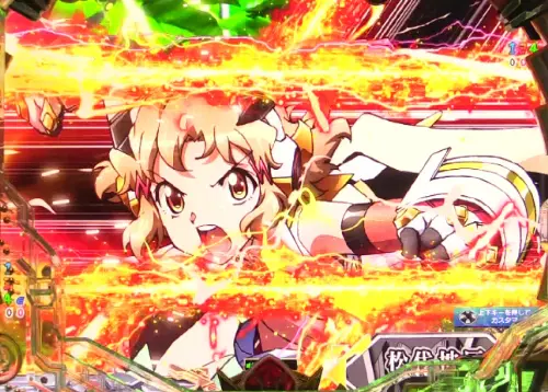 パチンコPフィーバー戦姫絶唱シンフォギア3 黄金絶唱の装者連続カットイン予告画像