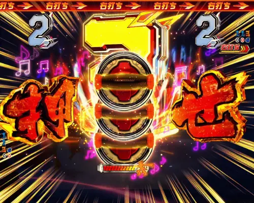 パチンコPフィーバー戦姫絶唱シンフォギア3 黄金絶唱の楽曲リーチ3デバイス翼画像