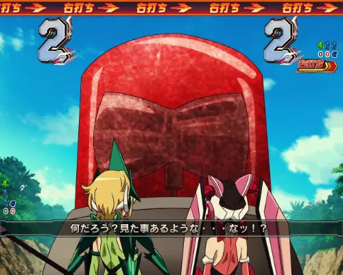 パチンコPフィーバー戦姫絶唱シンフォギア3 黄金絶唱の切歌&調モード中リーチ通常ルート画像