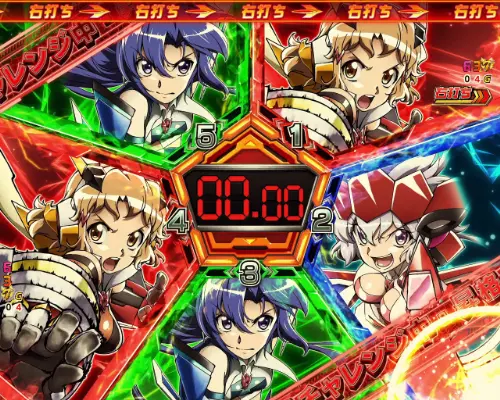 パチンコPフィーバー戦姫絶唱シンフォギア3 黄金絶唱のパネル画像