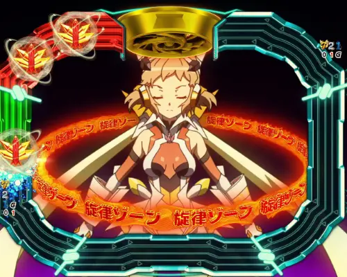 パチンコPフィーバー戦姫絶唱シンフォギア3 黄金絶唱の旋律ゾーン画像