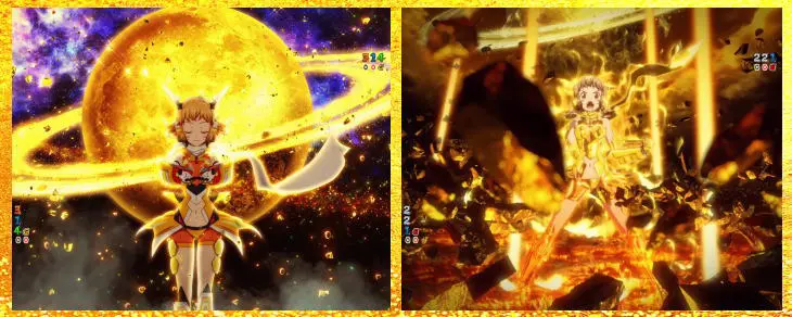 パチンコPフィーバー戦姫絶唱シンフォギア3 黄金絶唱の絶唱演出