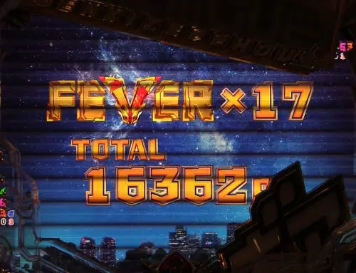 パチンコPフィーバー戦姫絶唱シンフォギア3 黄金絶唱の画面フリーズ翼画像
