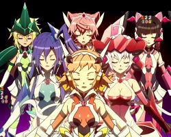 パチンコ シンフォギア2の絶唱演出　全員バージョン