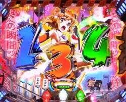パチンコ シンフォギア2の先読み時　響役物作動時の画像