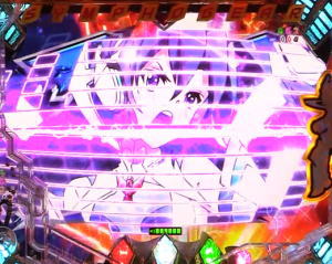 パチンコ シンフォギア2のリーチボイス演出発生時