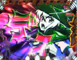 パチンコ シンフォギア2のシンフォギアチャンス告知タイプ　切歌
