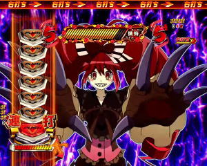 Pフィーバー戦姫絶唱シンフォギア2 1/77ver.のシンフォギアチャンスクリスリーチ演出の画像