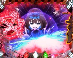 Pフィーバー戦姫絶唱シンフォギア2 1/77ver.のシンフォギアチャンス中のマリアリーチ