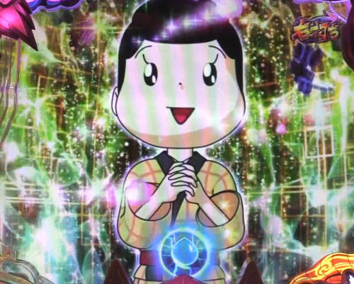 パチンコP神・天才バカボン～甘神SPEC～の全回転リーチ