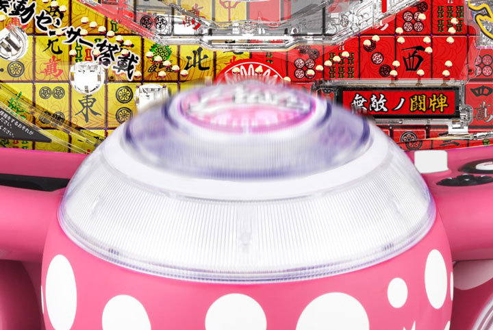パチンコP哲也のボタンバイブ予告画像