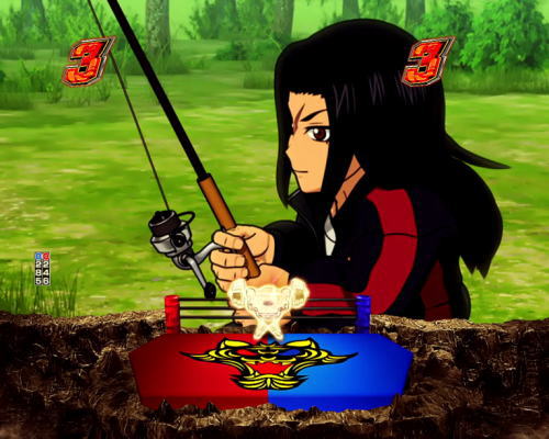 パチンコPフィーバータイガーマスクWの池の女神画像